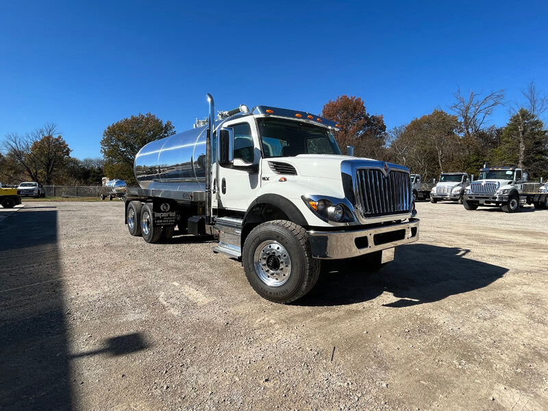 2024 International HV607 4000Gallon Aluminum Tank Package Septic